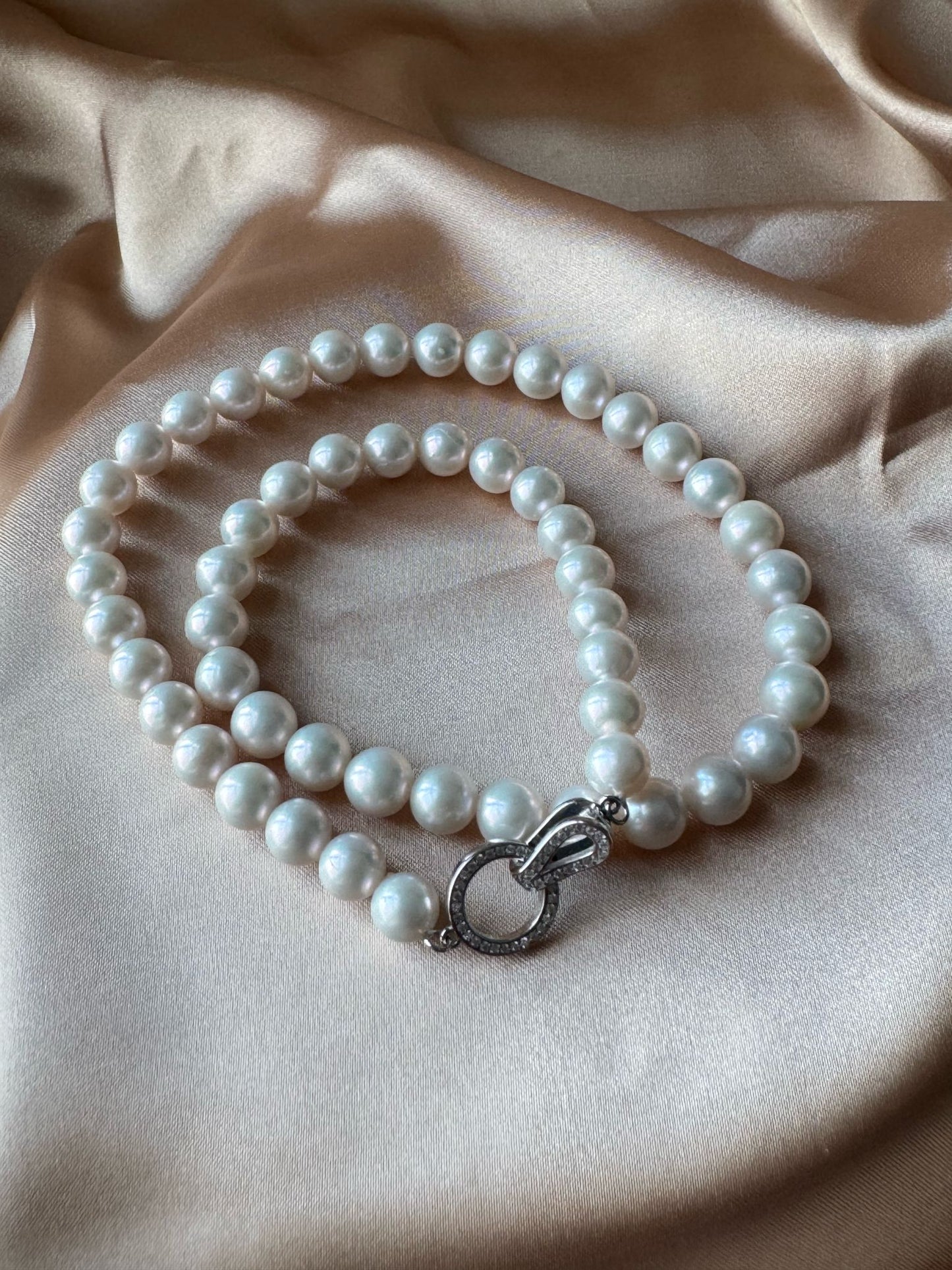 Pure Serenity Freshwater Pearl Necklace (N010)