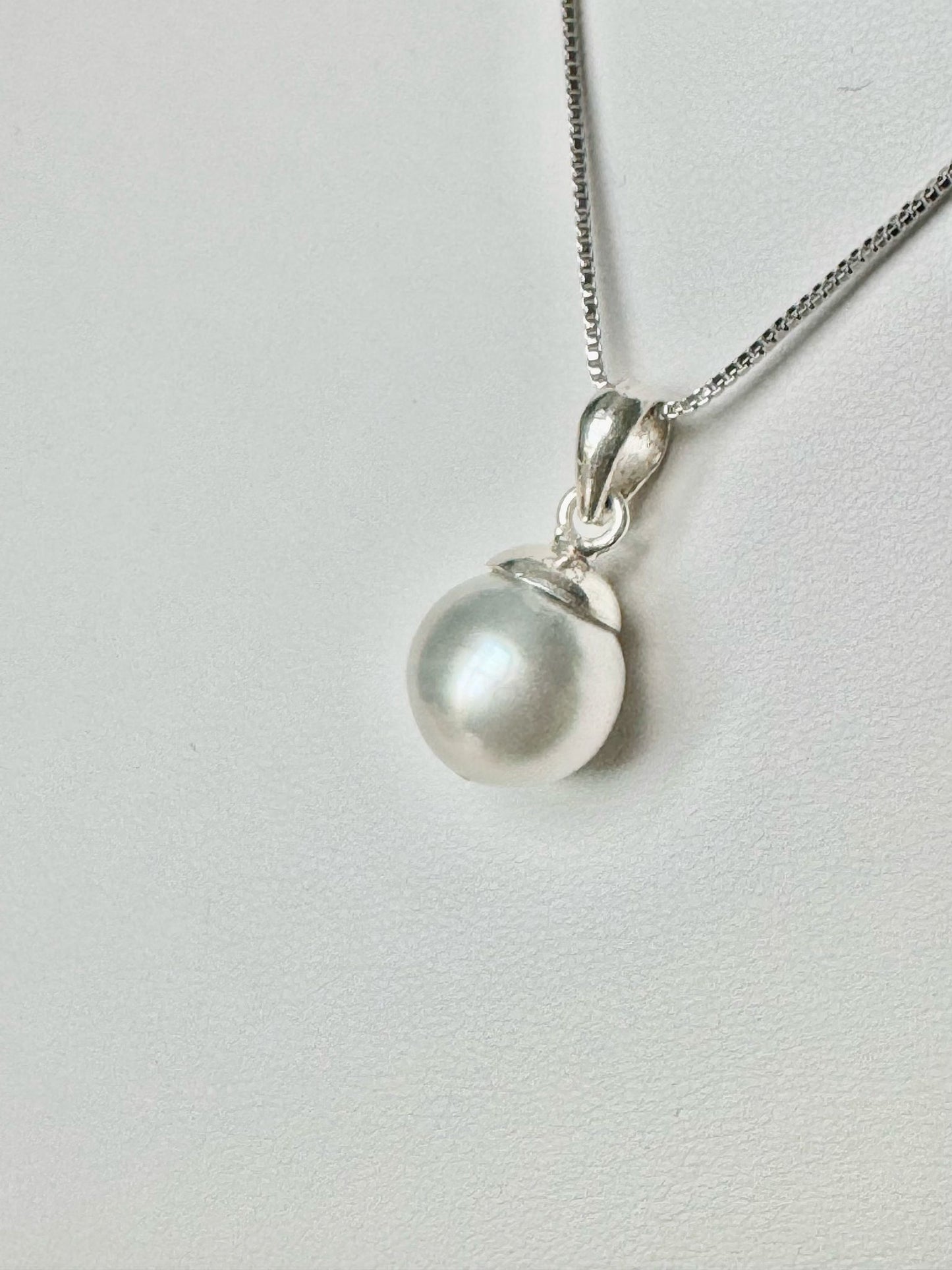 Silver Wave Sea Baroque Pendant (PD006)