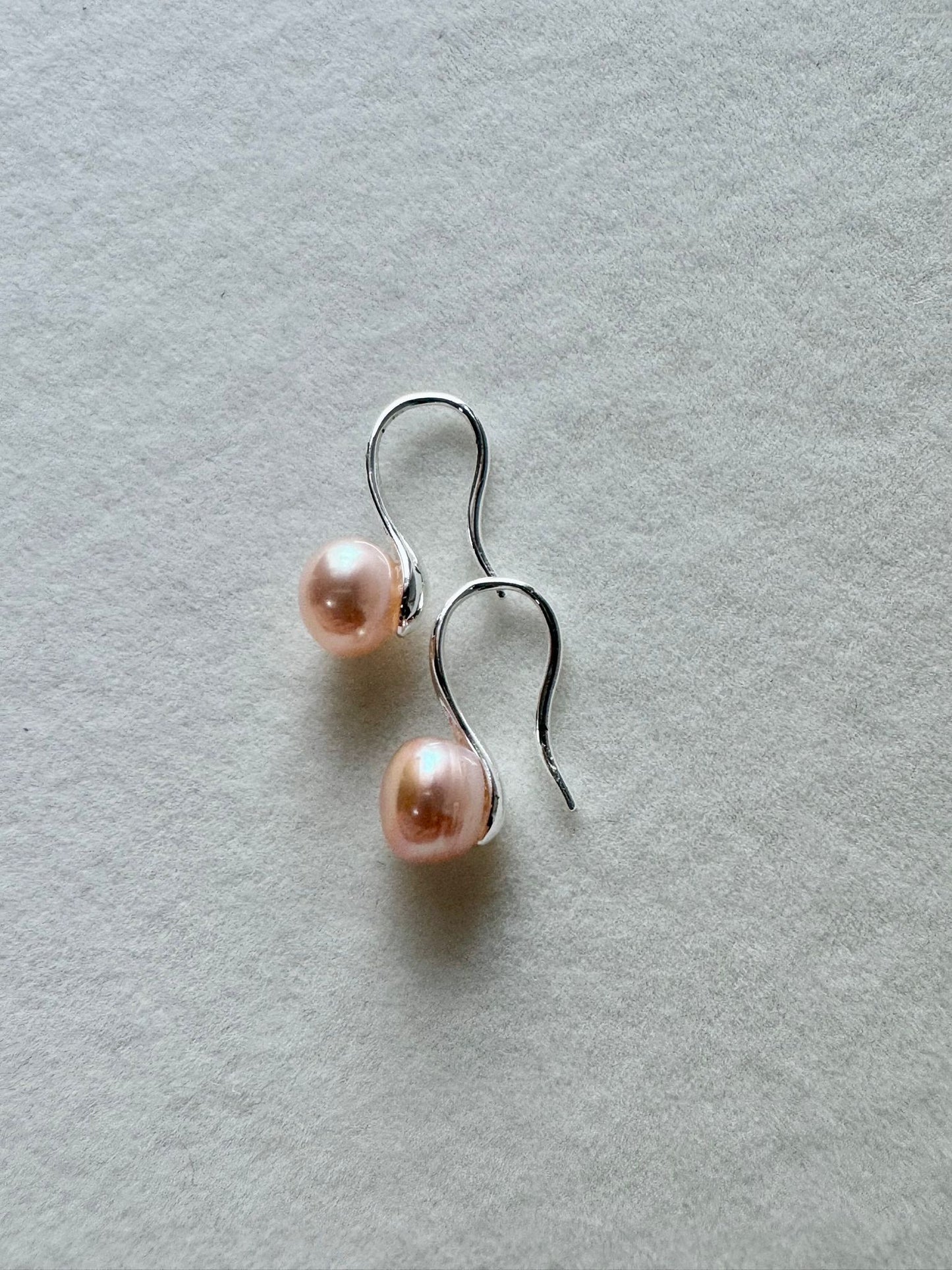 Stiletto Heels Pearls Drops Hook Earrings (ER010)