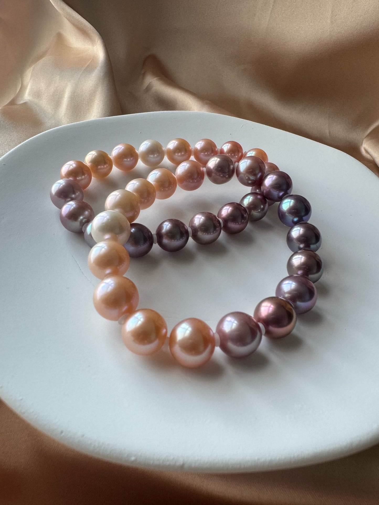 Serenade Blush Edison Pearl Bracelet (BR002)