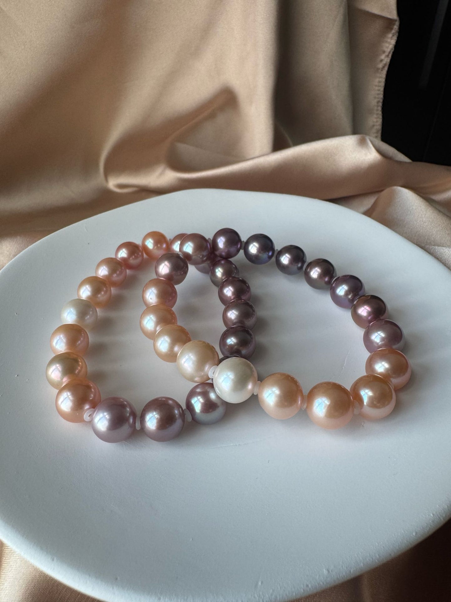 Serenade Blush Edison Pearl Bracelet (BR002)