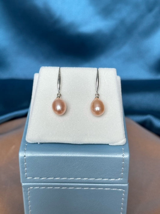 Elegant Teardrop Earrings Peach (ER007)