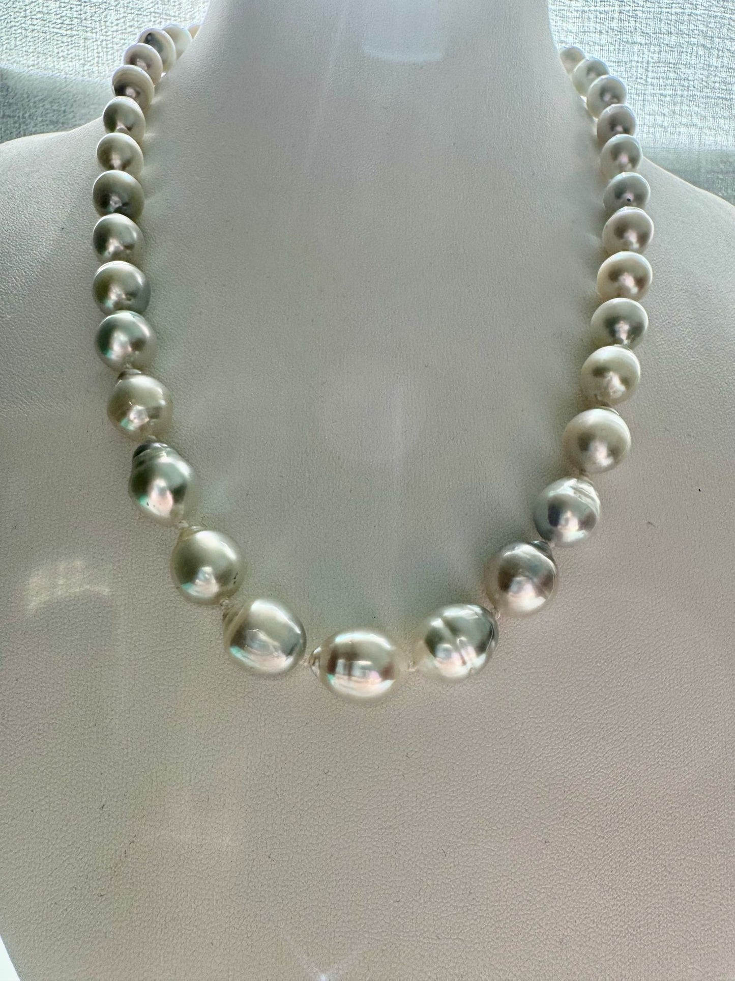 Ocean Whisper Baroque South Sea Pearl Necklace (N013)