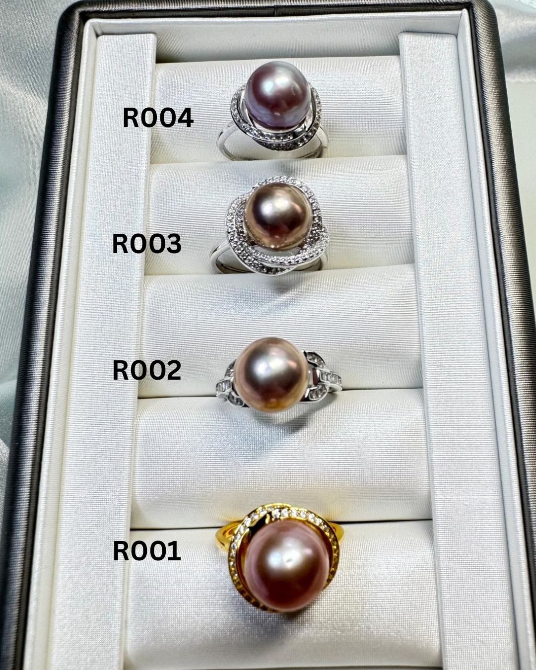 Edison Pearl Rings